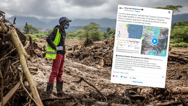 Na zniszczone przez powódź tereny w Afryce zbliża się cyklon. "Raporty meteorologiczne przedstawiają straszny obraz"