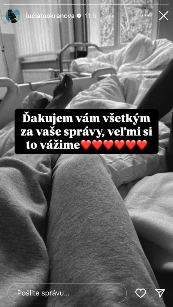 Mokráňová skončila s dcérkou v nemocnici.