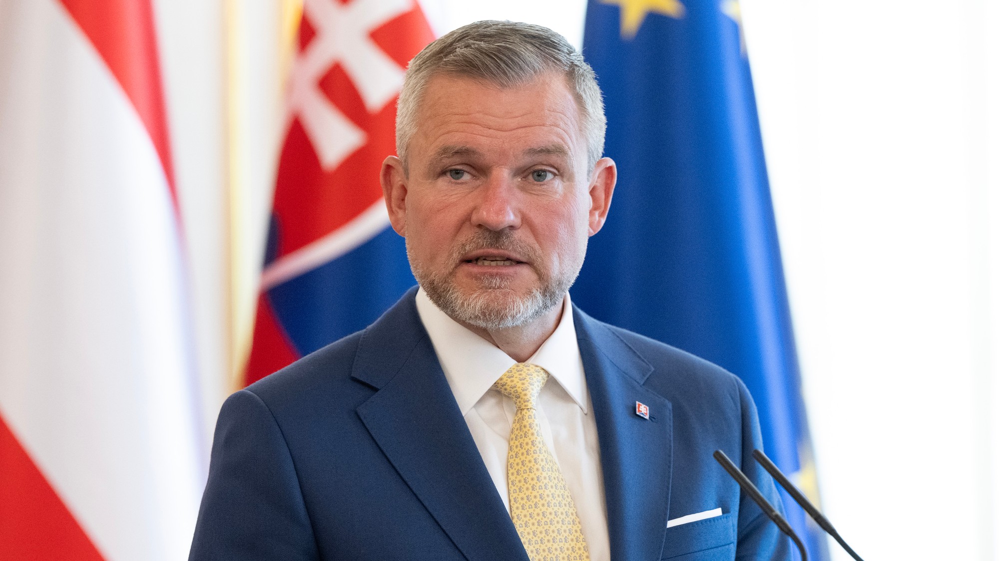 Na snímke prezident SR Peter Pellegrini.