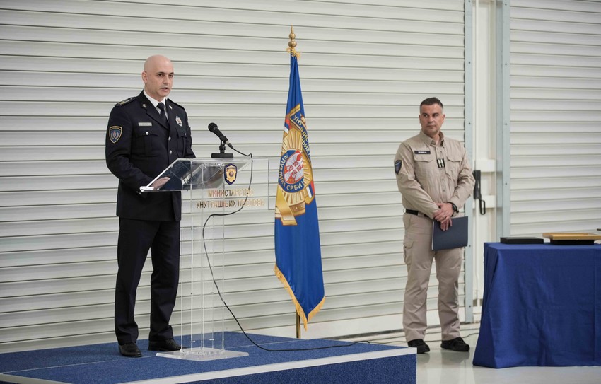 Helikopterska jedinica MUP obeležila svoj dan