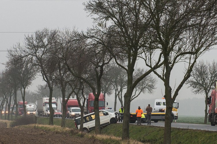 Wypadek w okolicach Brzegu