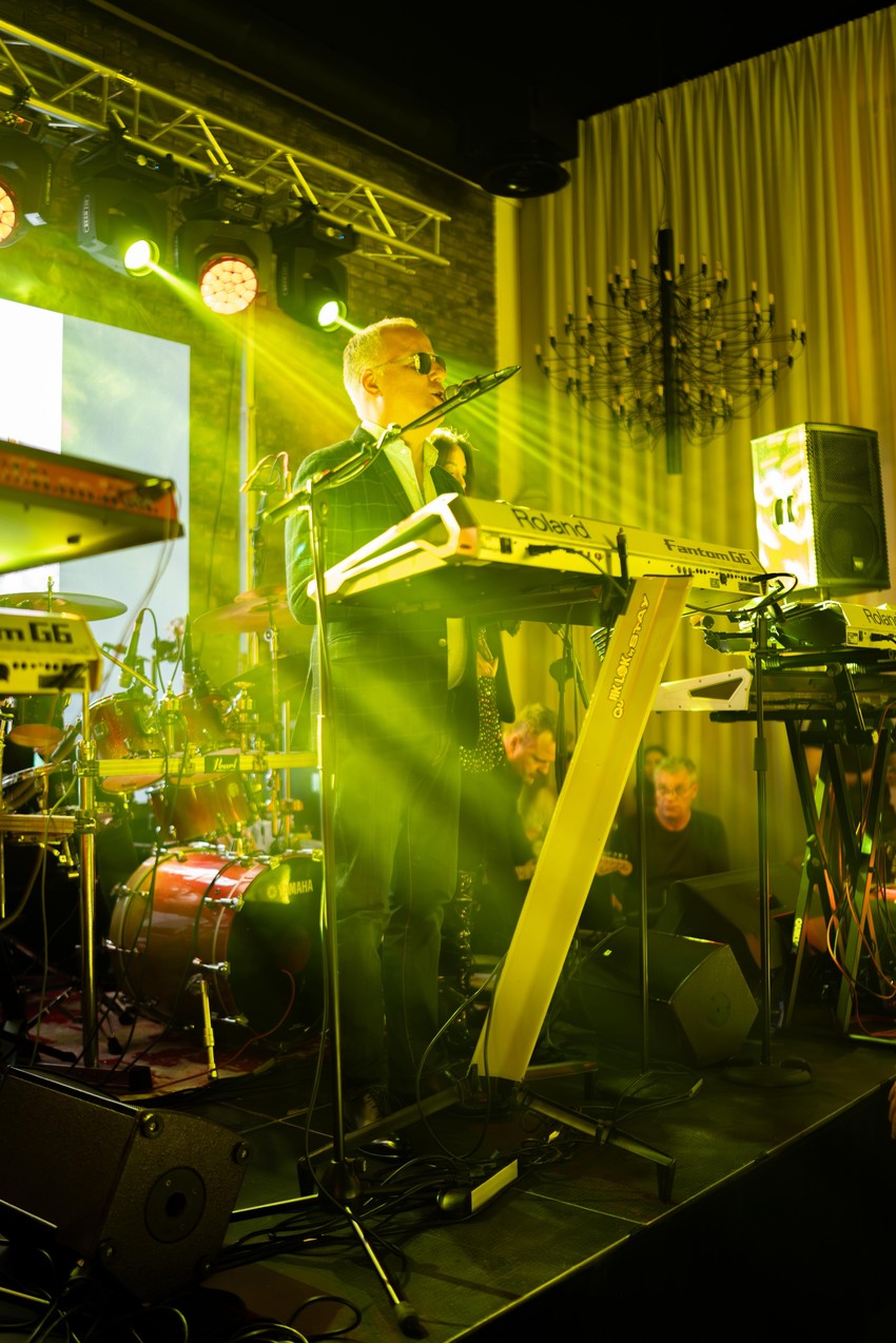 Saša Matrić na otvaranju restorana "Mala fabrika ukusa" by Golden Panorama