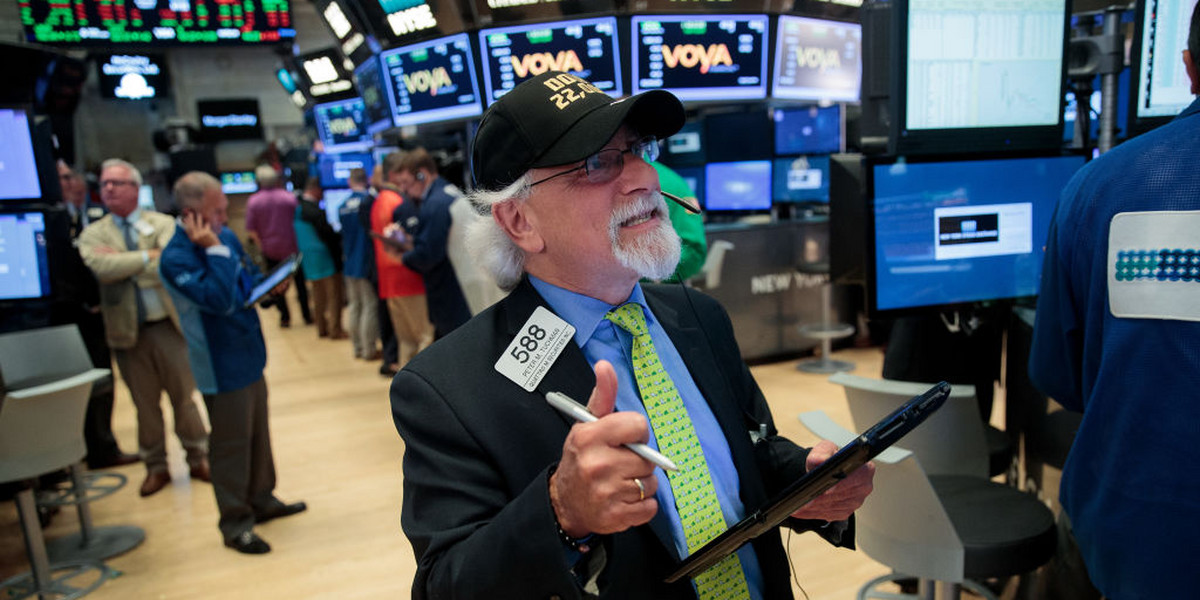 Indeks Dow Jones przekroczył po raz pierwszy poziom 22 tys. punktów. Rekordy bije od 7 sesji