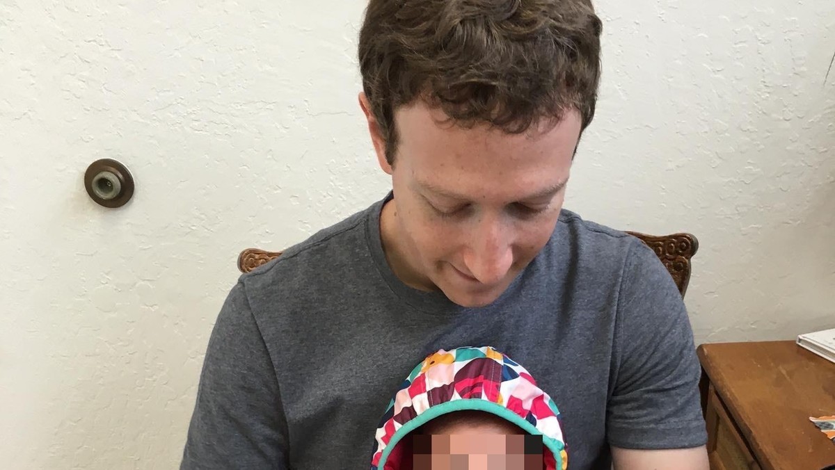 mark zuckerberg z córką szczepienia 