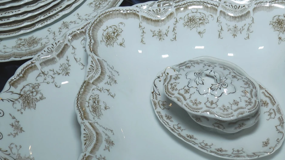 Posuđe kojje je kralj Milan Obrenović poklonio ljubavnici