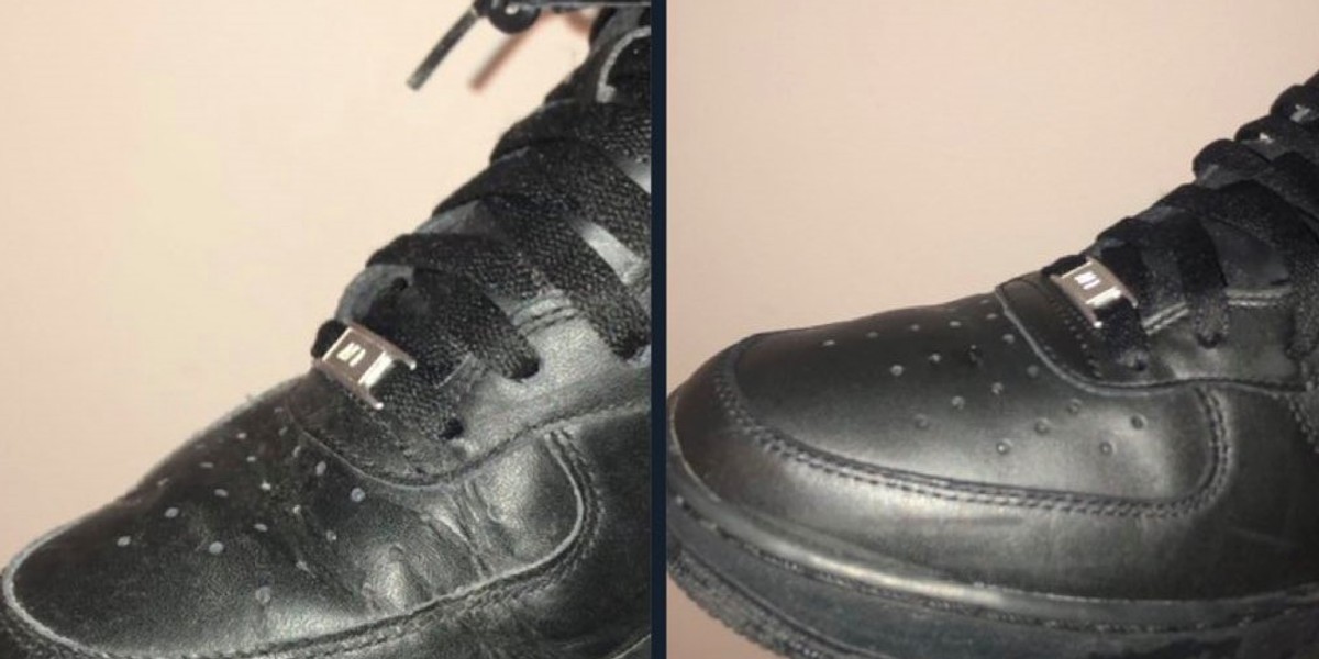how to remove creases from leather sneakers