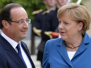 Hollande i merkel