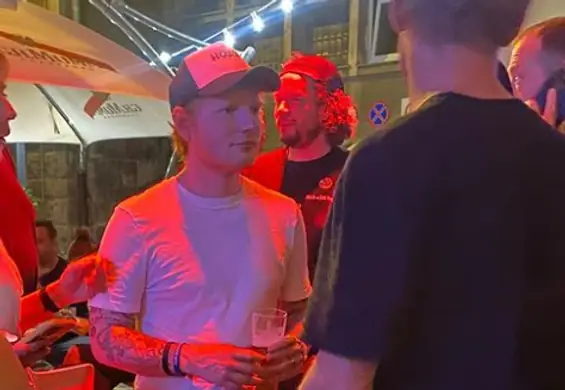 Ed Sheeran po koncercie w Warszawie poszedł na balety do klubu LGBT+