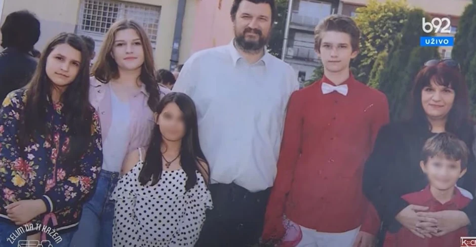 Sedmočlana porodica Obradović iz Jagodine