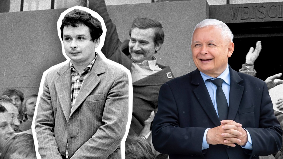 Solidarność. Lech Wałęsa, Lech Kaczyński