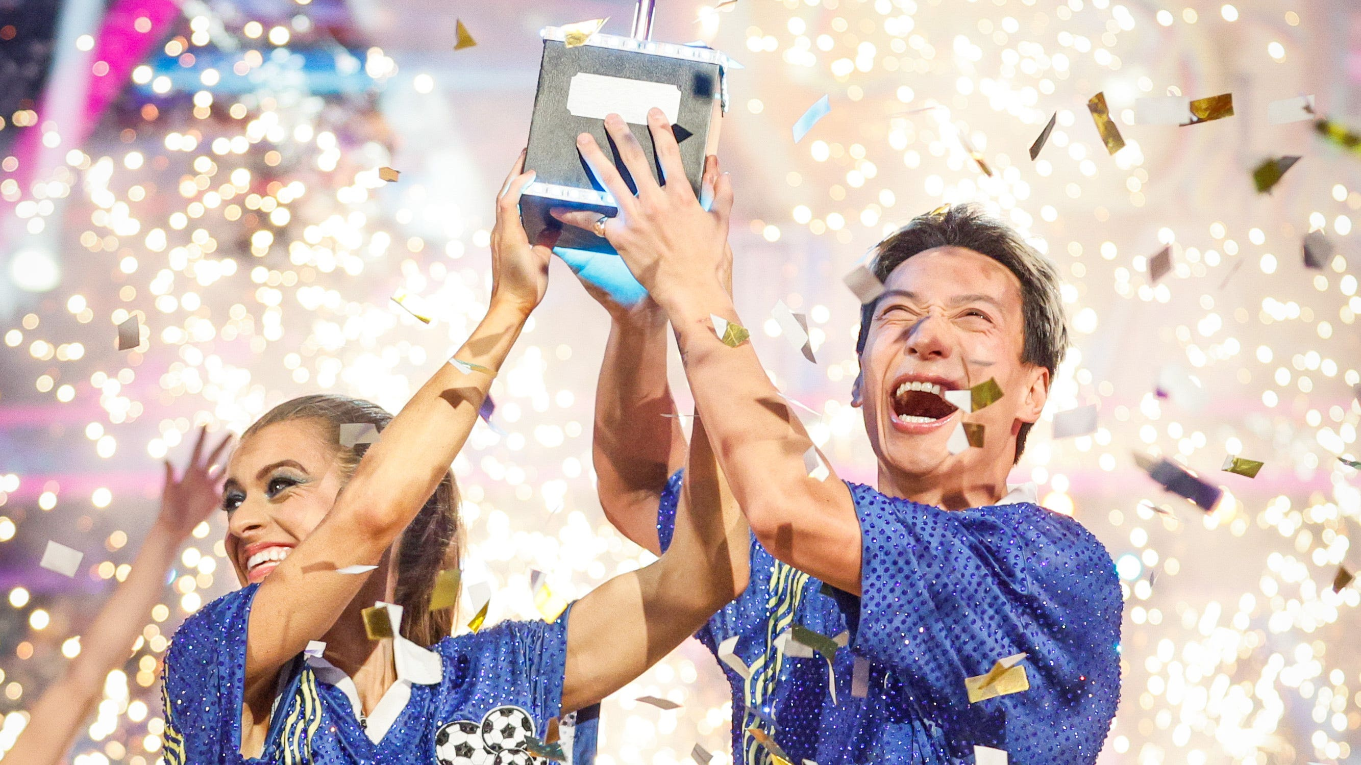 First footballer wins Strictly as beloved hosts Tess and Claudia bow out