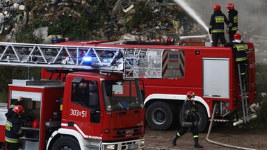 Kolejny pożar składowiska w Studziankach