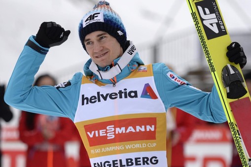 Kamil Stoch skoki narciarskie Engelberg