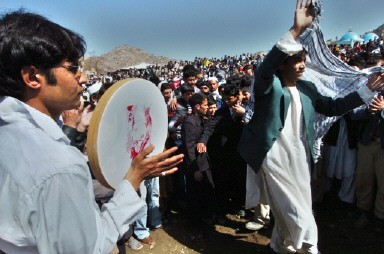 AFGHANISTAN-NEW-YEAR-POLE