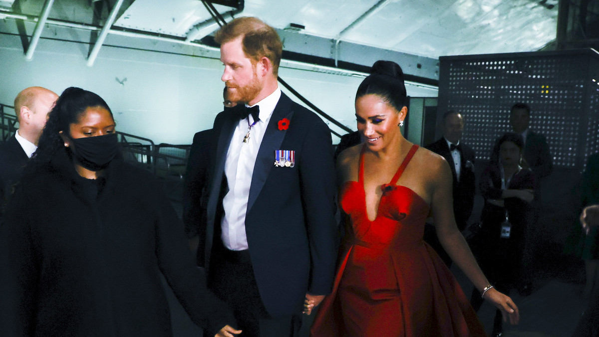 Meghan Markle i książę Harry na gali z okazji Dnia Weterana w Nowym Jorku