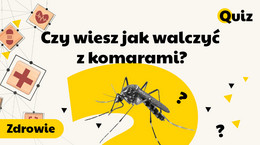 Komary doprowadzają cię do szału? A wiesz jak z nimi walczyć? Sprawdź się!