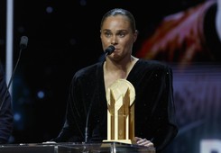 Ewa Pajor na gali Złotej Piłki dostała nagrodę Gerda Muellera