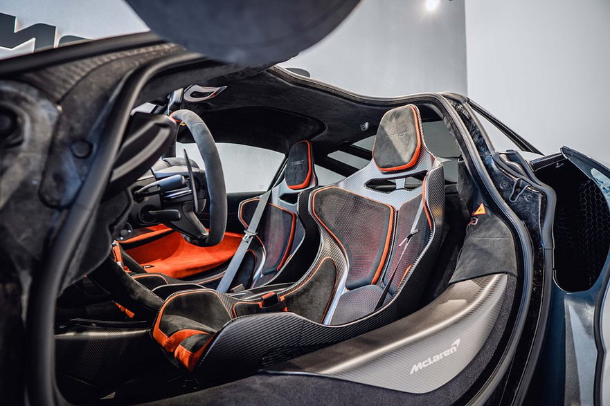 Showroom McLaren w Warszawie