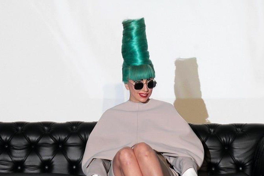 gaga turban z włosów