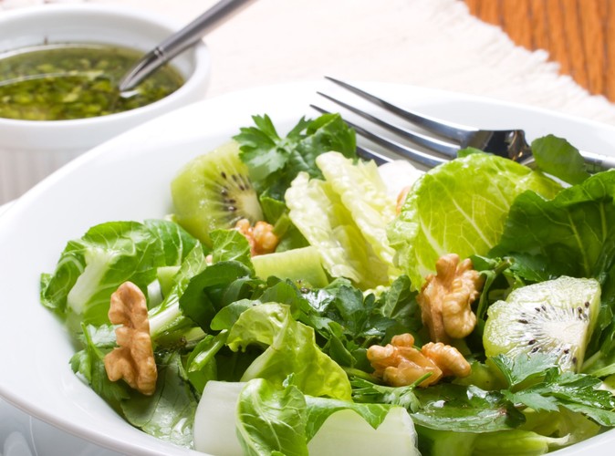 Zdrowe zielone warzywa