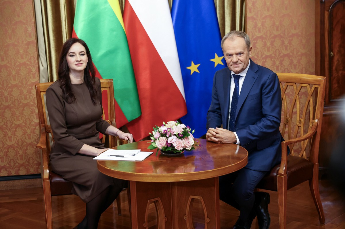 Tusk: Polska i Litwa muszą działać razem wobec prowokacji Rosji