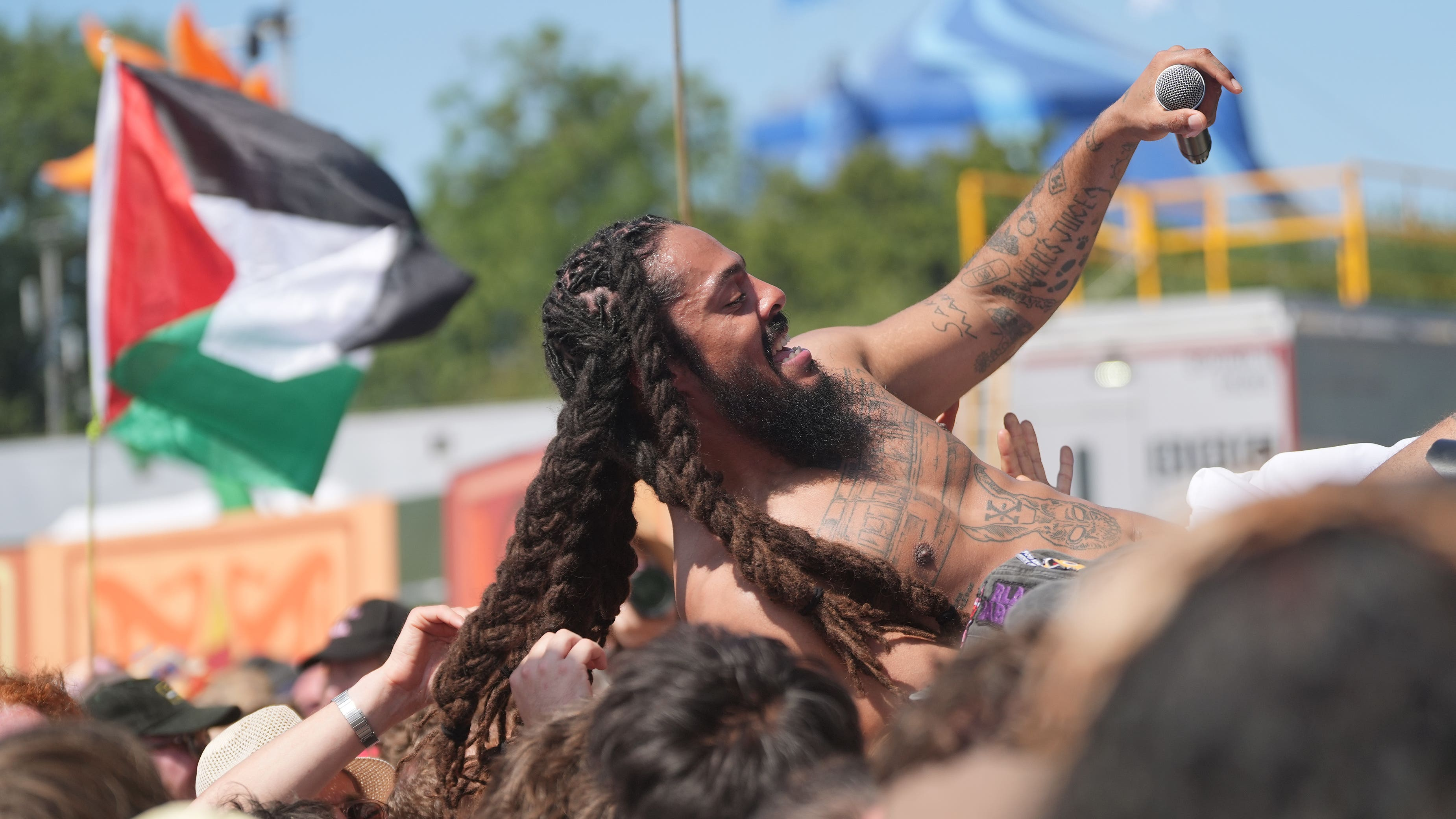 Bob Vylan dropped from Manchester festival after Glastonbury controversy
