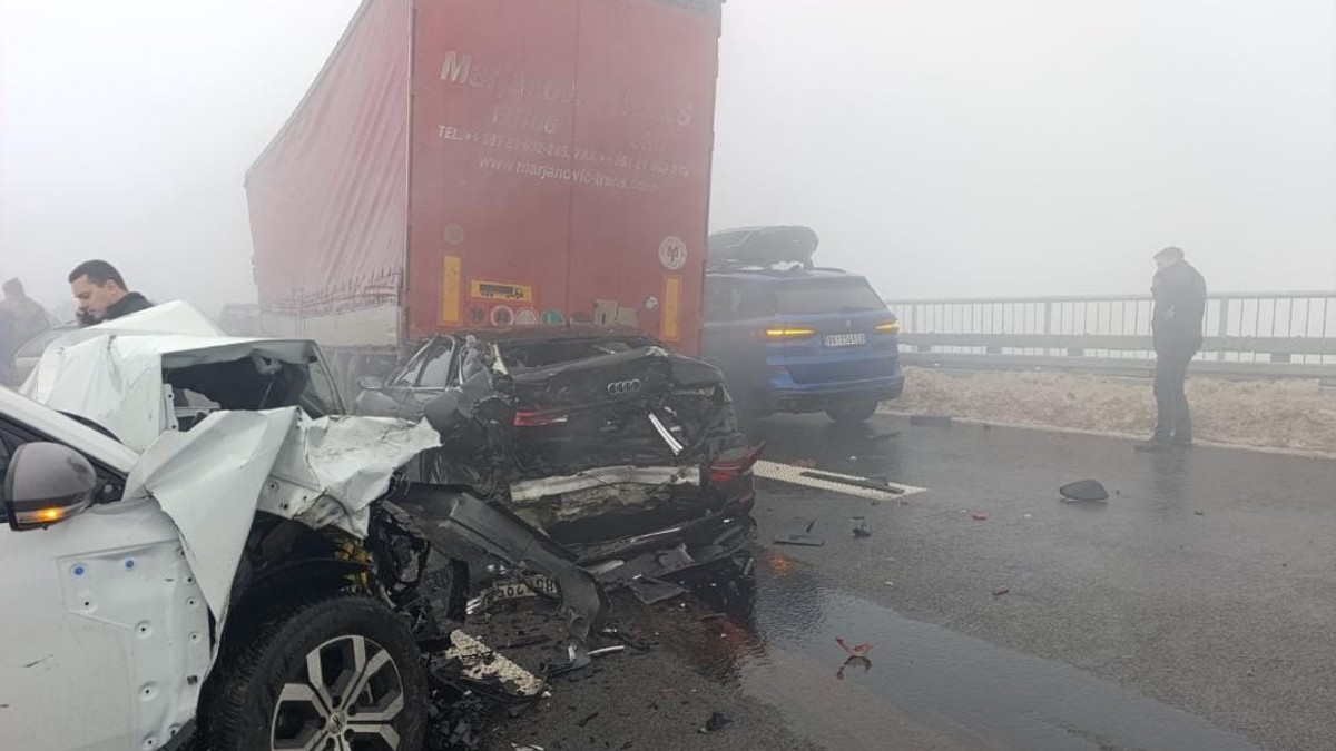 Lančani sudar kod Lučana