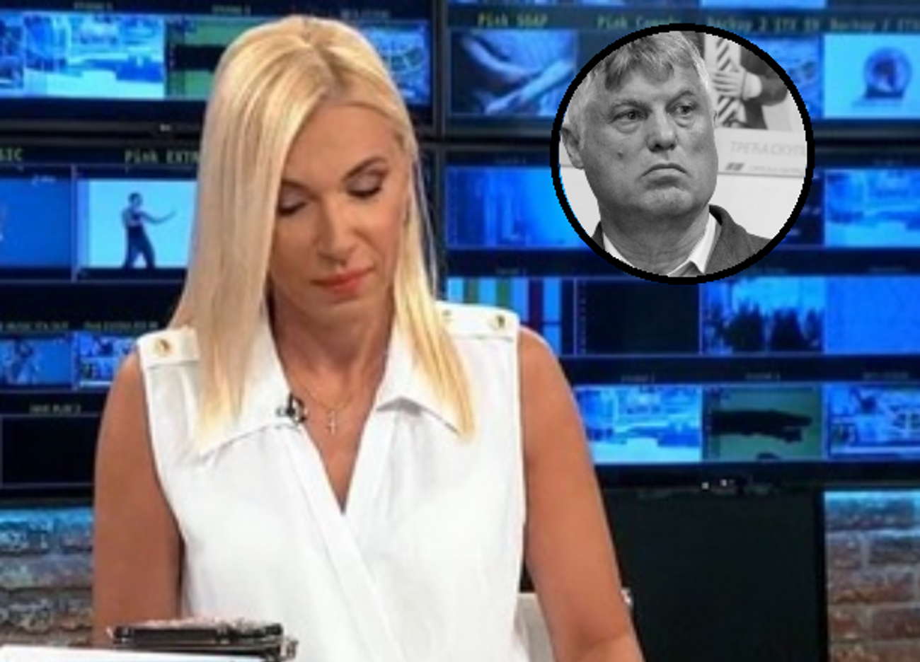 "PRE DVE NEDELJE NAM JE BIO GOST" Voditeljka u programu uživo drhtavim glasom pročitala vest o smrti Miroslava Lazanskog - Vimarsana News
