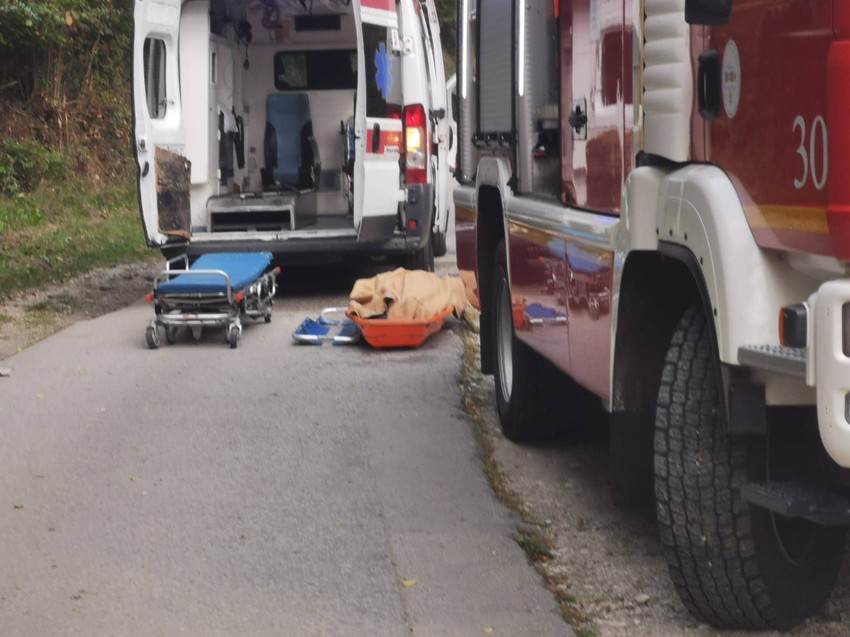 Ovčar Banja, nesreća kod manastira