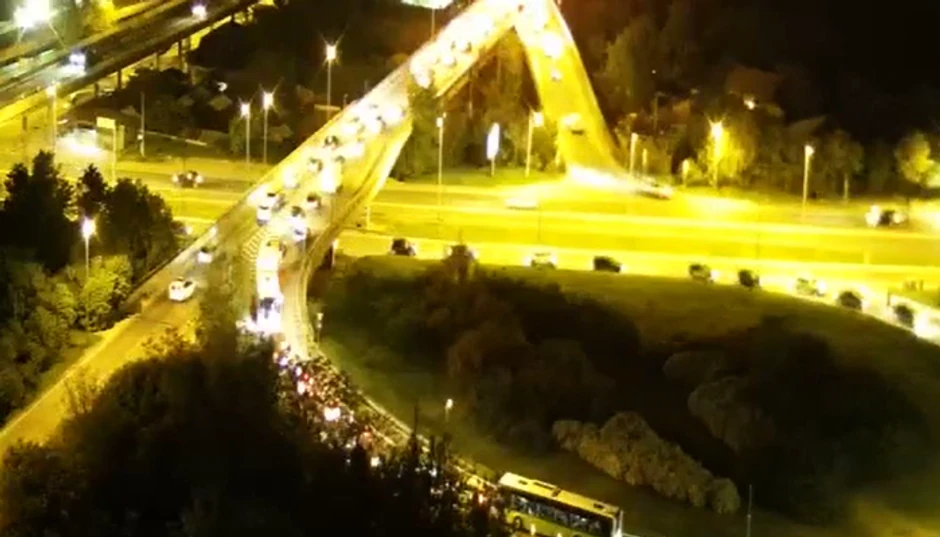 Gužve na Pančevačkom mostu