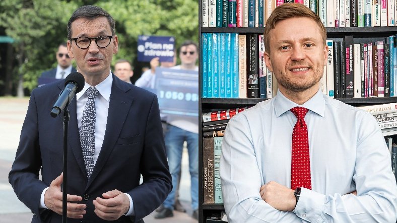 Mateusz Morawiecki i Andrzej Pawluszek