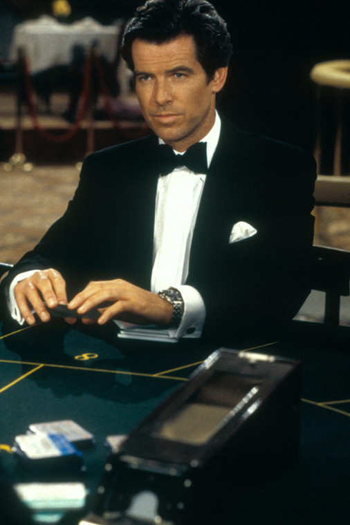 Pierce Brosnan jako James Bond w filmie "GoldenEye" (1995)
