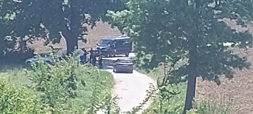 Policija na mestu ubistva