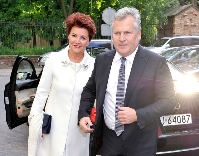 Jolanta i Aleksander Kwaśniewscy