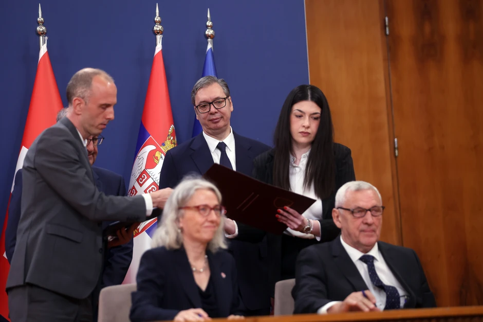 Poseta predsednika Švajcarske Konfederacije Gi Parmelana 