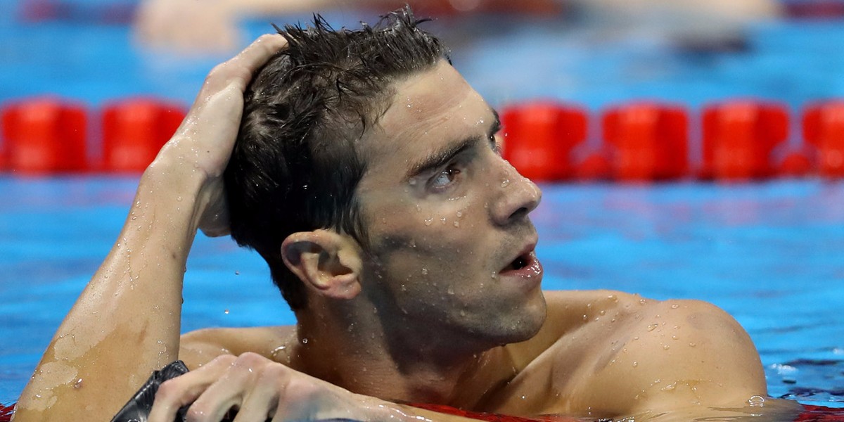 Michael Phelps says he could still swim competitively, but he just doesn't want to anymore