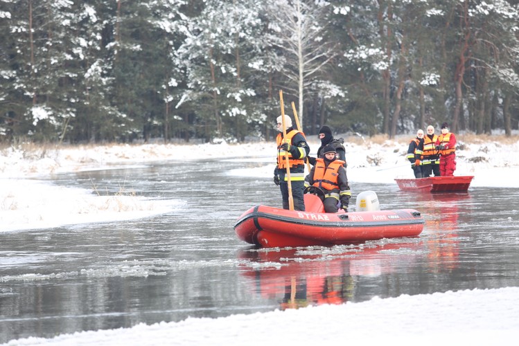 Poszukiwania zaginionych braci w okolicy miejscowości Zaliwie-Szpinki