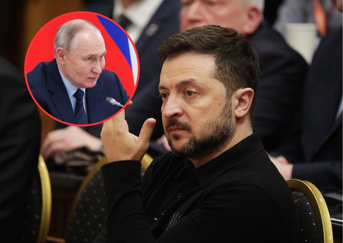 Wołodymyr Zełenski, Władimir Putin