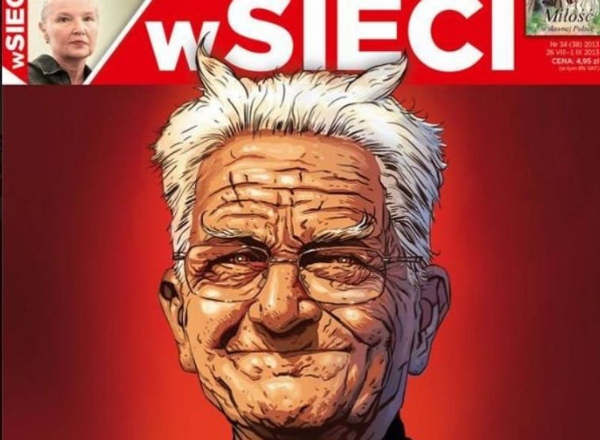 Ks. Adam Boniecki na okładce tygodnika "wSieci"