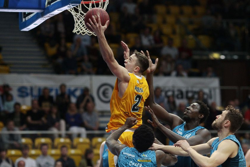 Koszykowka. EBL. Asseco Gdynia - BM Slam Stal Ostrow Wielkopolski. 12.02.2018