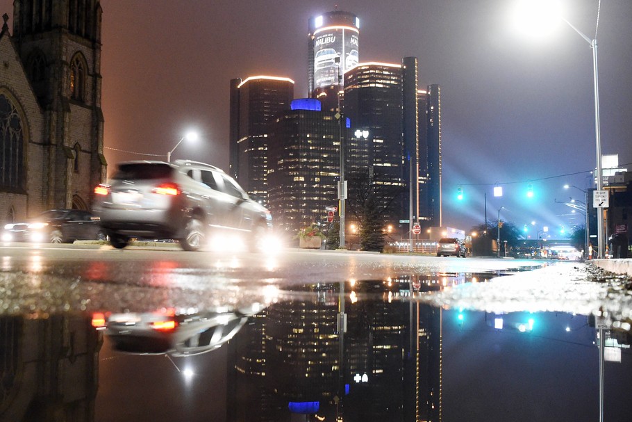 Siedziba główna General Motors. Detroit, Stany Zjednoczone