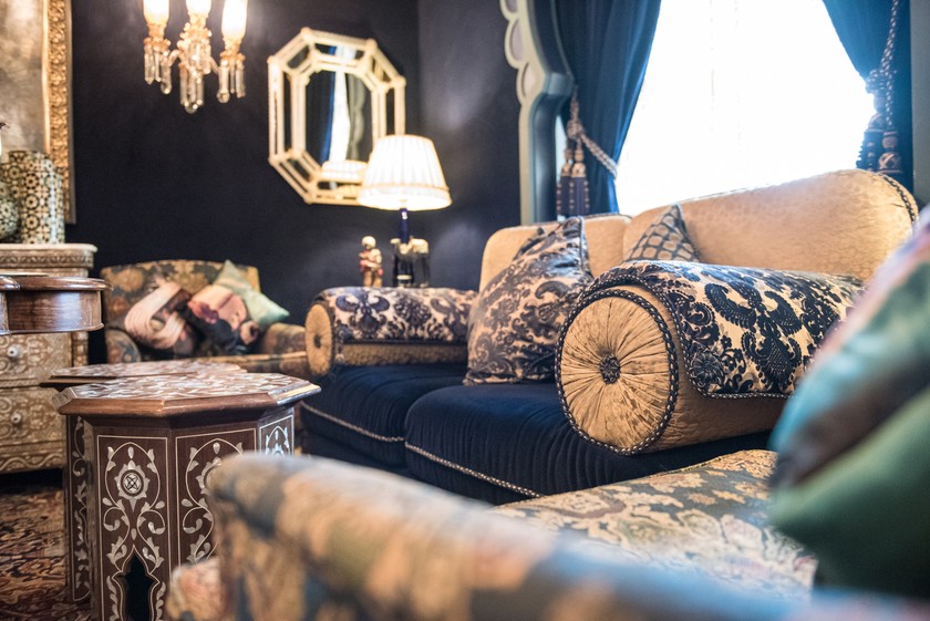 Im «Oriental Room» wähnt man sich in einem Salon aus Tausendundeiner Nacht.