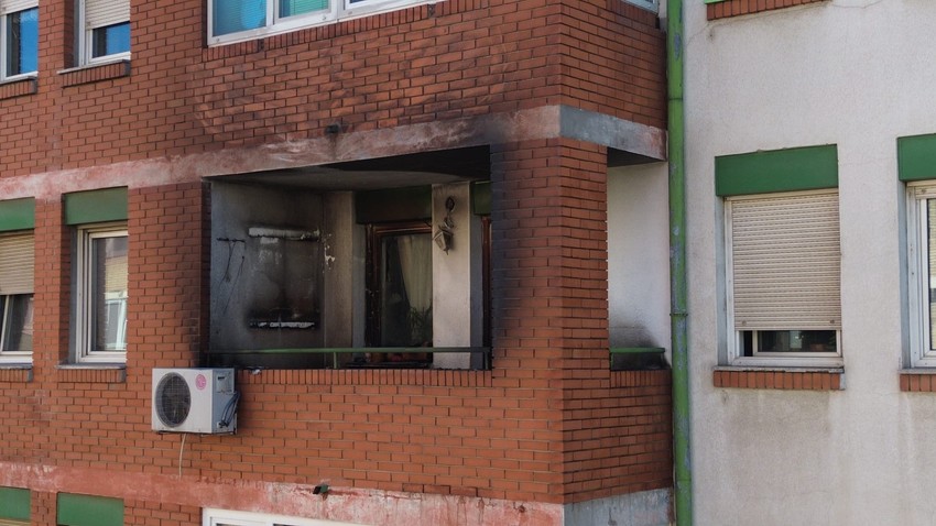 Požar u stanu u Novom Sadu