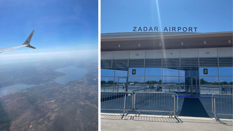 Podróż z Krakowa do Zadaru samolotem