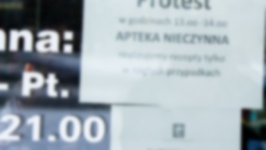 Ponad 30 proc. aptek bierze udział w proteście