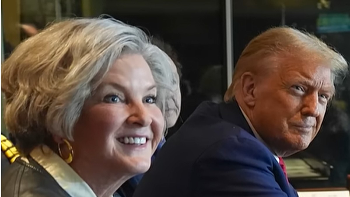 Suzi Vajls i Donald Tramp