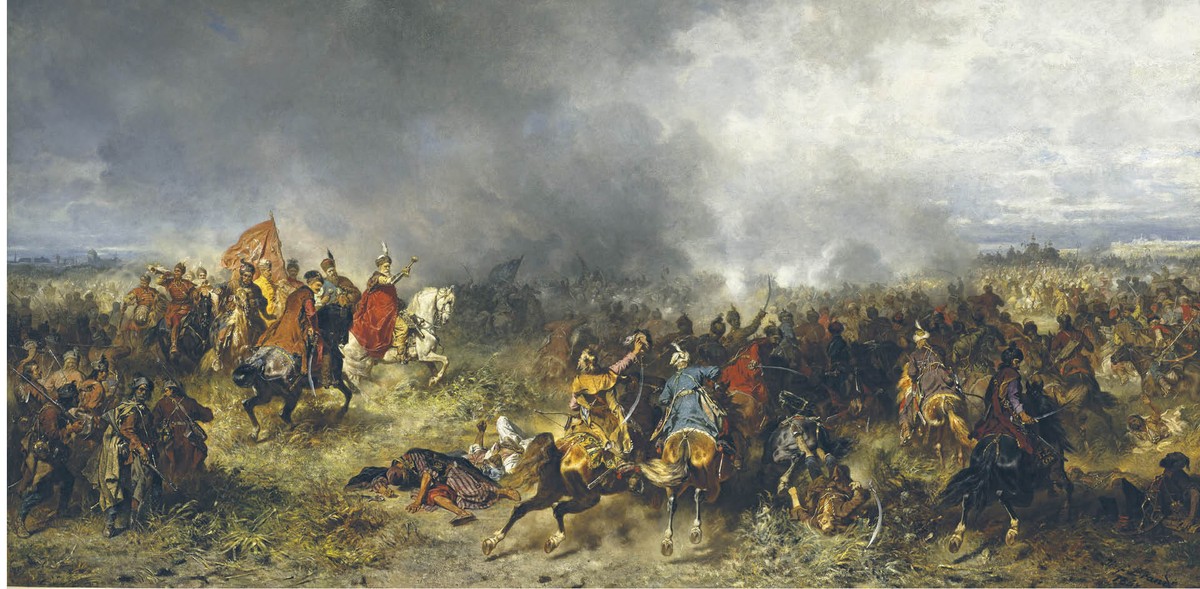 „Chodkiewicz pod Chocimiem”, obraz Józefa Brandta z 1867 r.