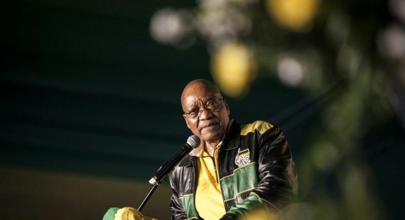 South African President Jacob Zuma in March unleashed a rebellion in his ruling party ANC with a midnight cabinet reshuffle