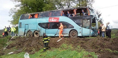 Wypadek naszego autokaru na Słowacji. Są ciężko ranni!