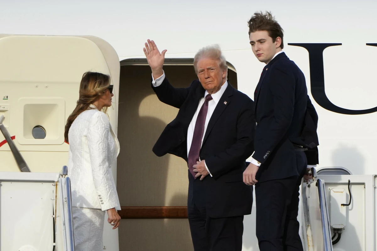 Donald Trump ma poważny problem z żoną i najmłodszym synem. To go denerwuje